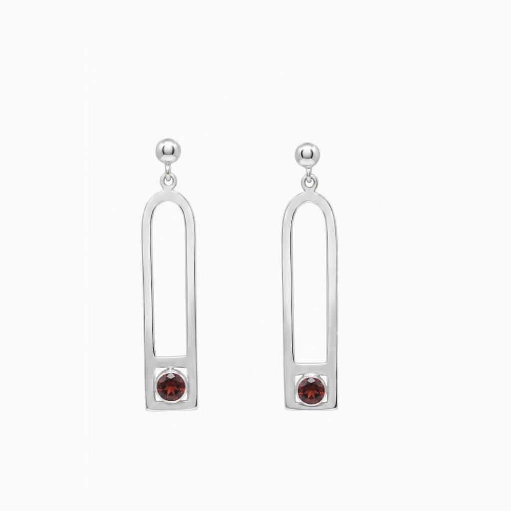 Eclipse Arch Drop Earrings