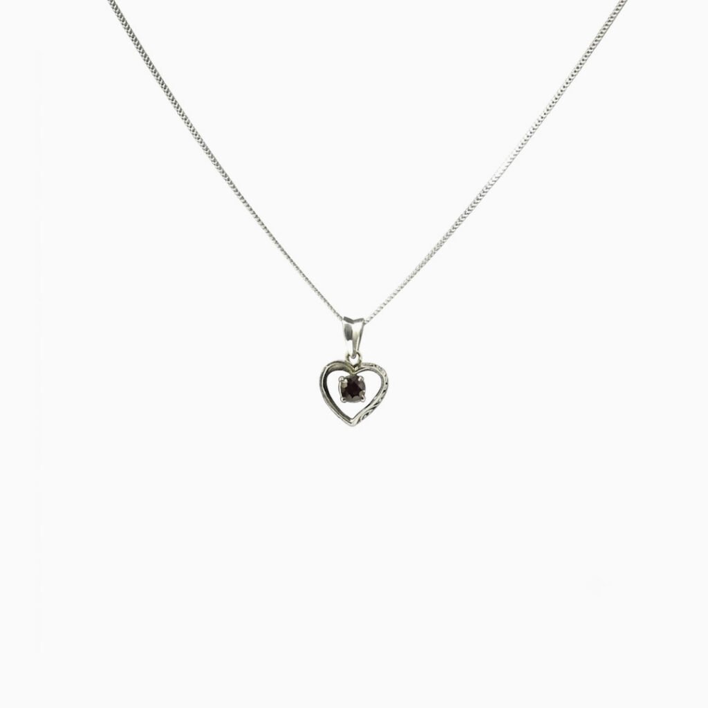 Enigmatic Heart Pendant Necklace
